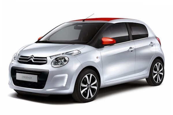 Подбор шин на Citroën C1
