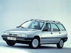 Citroën ZX 1990 .. 1998 - Tailles des roues/pneus, PCD, déport et