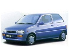 1997年 ミラ パーツカタログ L500系 L512系 ダイハツ ミラ L500 [1994 .. 1997] - ホイール＆タイヤサイズ