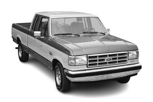 1990 Ford F-150 - Dimensioni di ruote e pneumatici, PCD