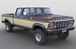 Ford F-250 VI Facelift [1978 .. 1979] - Wheel & Tire Sizes, PCD, Offset ...