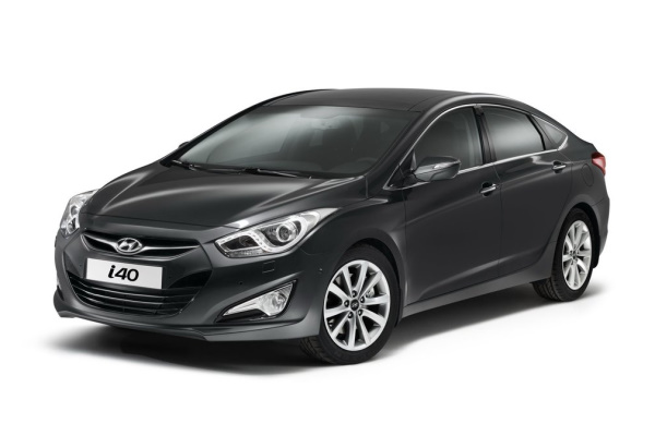 Sunland Black Dashmat Dashboard Cover For Hyundai I40 VF (2011-2018) - RHD - Carpet With Velcro - Australia