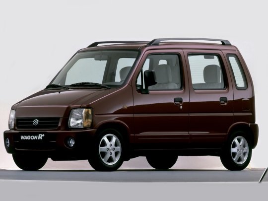 1998年式スズキ ワゴン R プラス — ホイール・タイヤサイズ、PCD