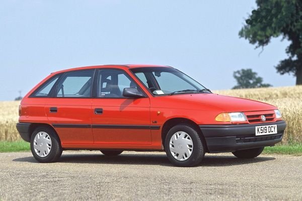 Vauxhall Astra F (T92) [1991 .. 1998] - Wheel & Tire Sizes, PCD, Offset ...