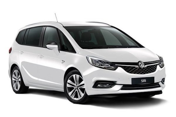 Подбор шин на Vauxhall Zafira Tourer