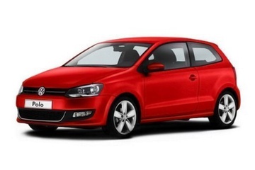Volkswagenポロ6R 純正鉄ホイール＆カバー2本組セット(その1)赤色〇 Volkswagenポロ6R 純正鉄ホイール＆カバー2本組セット(その1