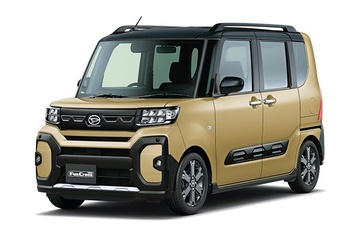 2025 ダイハツ タント ファンクロス - ホイール＆タイヤサイズ、PCD