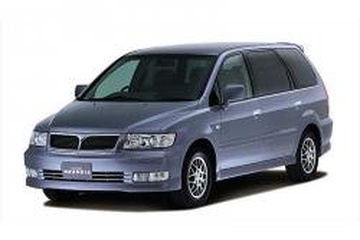 MITSUBISHI CHARIOT GRANDIS 整備解説書 '97-10 1997 Mitsubishi Chariot Grandis — Wheel & Tire Sizes, PCD, Offset