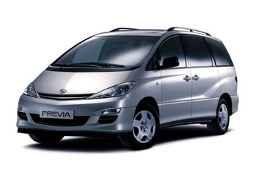 Toyota Previa - Specs of rims, tires, PCD, offset for each year and ...