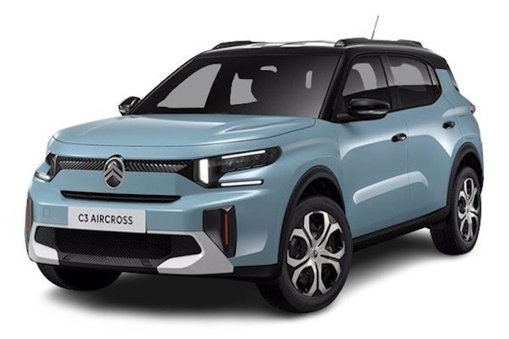 Citroën C3 Aircross II (CC24) EU (2024–2027) — размеры дисков и шин ...