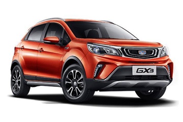 Geely GX3 - Specs of rims, tires, PCD, offset for each year and ...