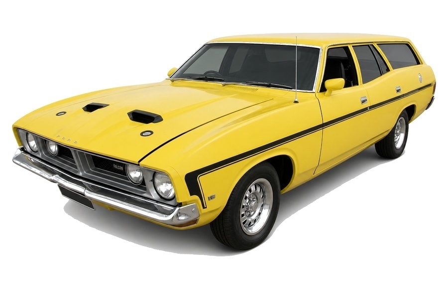 Ford Falcon XB (1973–1976) — размеры дисков и шин, PCD, вылет