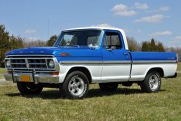 Ford F-100 V Facelift [1971 .. 1972] [USDM] Pickup Regular Cab, 2d