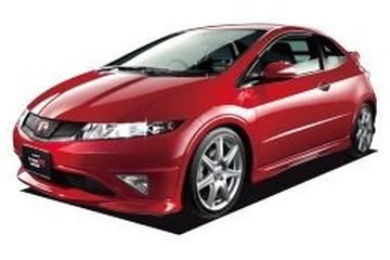 2007 Honda Civic Type R - Tamanhos de rodas e pneus, PCD, Offset e