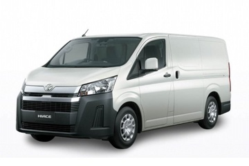 2022 Toyota Hiace - Tamanhos de rodas e pneus, PCD, Offset e