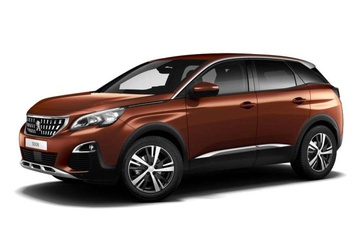 Peugeot 3008 - Specs of rims, tires, PCD, offset for each year and