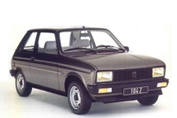 1979 Peugeot 104 - Wheel & Tire Sizes, PCD, Offset and Rims specs