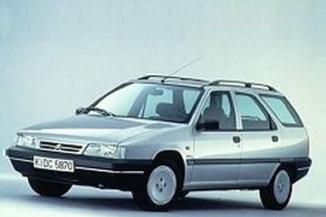 1993Citroën ZX - Tamaños de ruedas y neumáticos, PCD