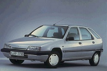 シトロエン ZX - 各年式と世代のリム仕様、タイヤ仕様、PCD