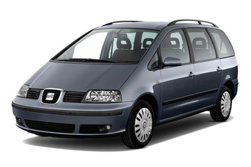 Seat Alhambra - Caractéristiques des jantes, pneus, PCD et déports pour  chaque année et génération