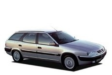 シトロエン エグザンティア 後期SX 純正スチール 6J×15 オフセット23