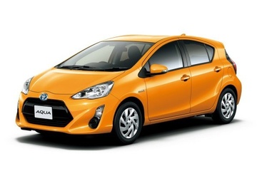 Toyota Aqua NHP10 Facelift [2014 .. 2017] - Wheel & Tire Sizes