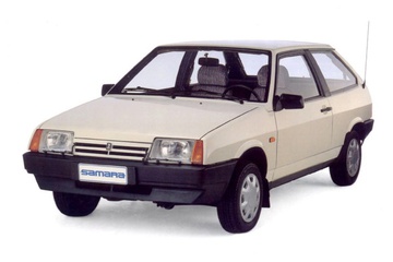 LADA 2108 2108x Samara [1984 .. 2005] [EUDM] هاتشباك, 3d