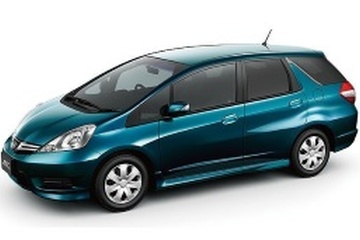 HONDA FIT SHUTTLE ポリッシュ ド メタル・メタリック (CS) Honda Fit Shuttle 2014 - Размеры колеc и шин, PCD, вылет диска и