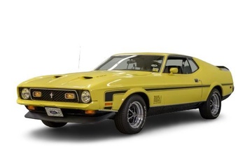 1971 フォード マスタングMACH1 - ホイール＆タイヤサイズ、PCD