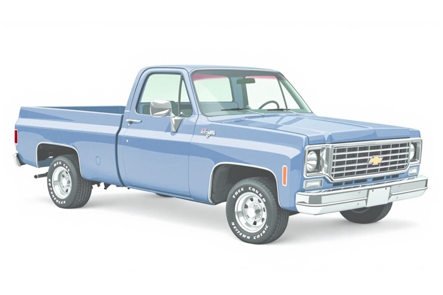 ギャラクシー 1980 Chevrolet C20 — Wheel & Tire Sizes, PCD, Offset | Wheel-Size.com