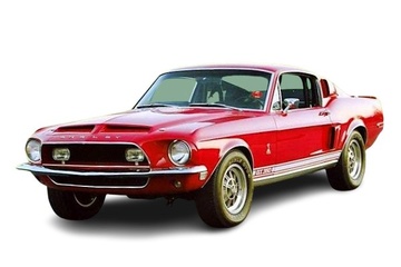 美品 FORD フォード マスタング 1964-2004年 カタログ シェルビー フォード マスタングシェルビーGT350 I (T5) Facelift [1968 .. 1968