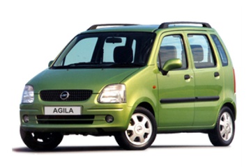 2001 Opel Agila – Rad- & Reifengrößen, LK, Einpresstiefe und