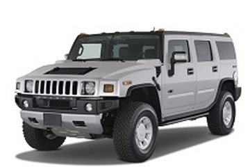 Hummer H2 2002 .. 2009 - Dimensioni di ruote e pneumatici, PCD, offset ...