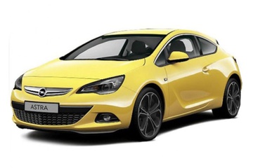 Opel AstraJ (P10) Facelift [2012 .. 2017] - Tamaños de ruedas y neumáticos,  PCD, desplazamiento y especificaciones de llantas