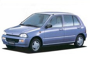 SUBARU VIVIO パーツカタログ '92-3～'98-9 SUBARU VIVIO パーツカタログ '92-3～'98-9