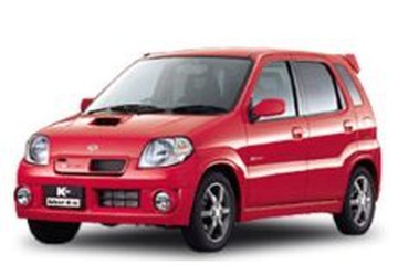 スズキ Kei ワークス HN22 [2002 .. 2009] - ホイール＆タイヤサイズ