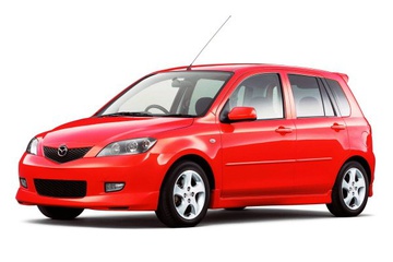 مازدا Mazda2 I (DY) [2002 .. 2007] هاتشباك, 5d