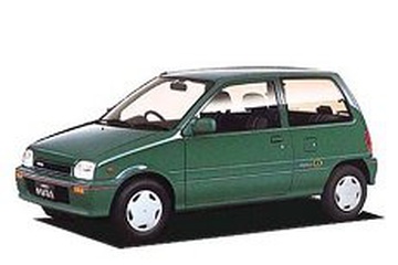 ダイハツ ミラ - 各年式と世代のリム仕様、タイヤ仕様、PCD