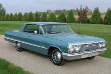 1961 シボレー インパラ - ホイール＆タイヤサイズ、PCD、オフセット