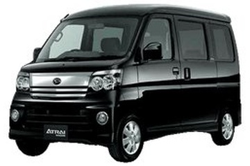 2007 Daihatsu Atrai Wagon - Wheel & Tire Sizes, PCD, Offset and