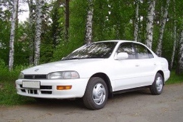 Toyota SprinterVII [1991 .. 2002] - Datos sobre el ajuste de ruedas y ...