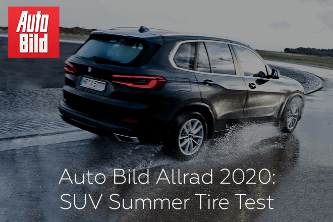 Auto Bild Allrad 2020: SUV Summer Tire Test - 255/55 R18